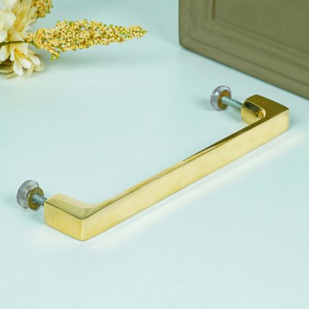 Golden Brass Bar Cabinet Door Pull Handle